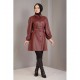 Belted Leather Tunic For Wholesale