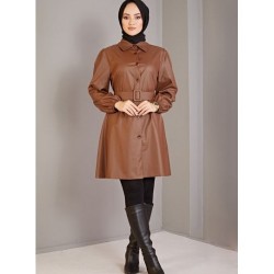Belted Leather Tunic For Wholesale Belted Leather Tunic For Wholesale