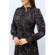  Patterned Black Dress