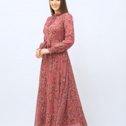 Patterned Rose Dress