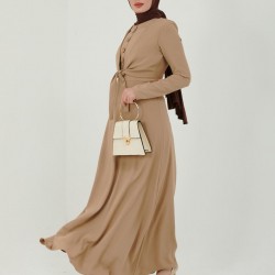 Long Beige Dress Long Beige Dress