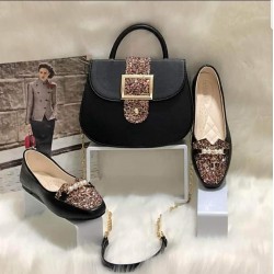women's shoes and bag set in multiple colors  women's shoes and bag set in multiple colors