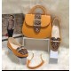  women's shoes and bag set in multiple colors