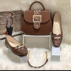 women's shoes and bag set in multiple colors  women's shoes and bag set in multiple colors