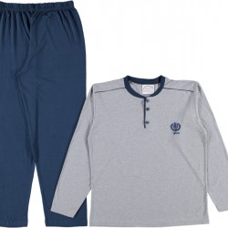 Long Sleeves men Grey pajama suit  Long Sleeves men Grey pajama suit