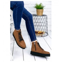Aless Tan Suede Boots