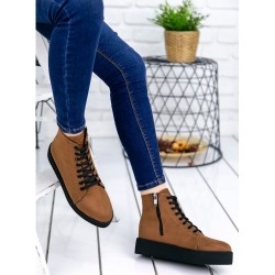Aless Tan Suede Boots Aless Tan Suede Boots