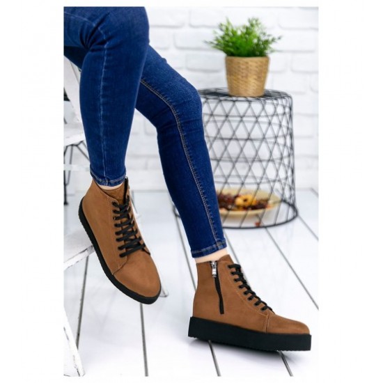 Aless Tan Suede Boots