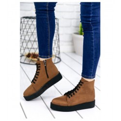 Aless Tan Suede Boots