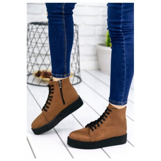 Aless Tan Suede Boots