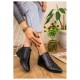 Aroni Black Skin Boots