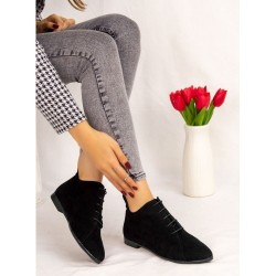 Aroni Black Suede Boots Aroni Black Suede Boots