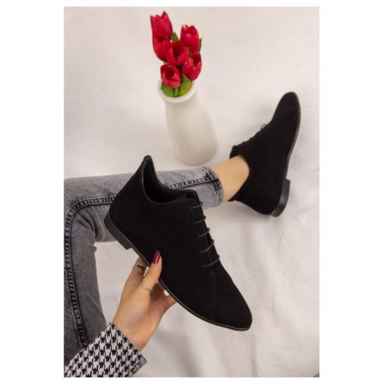 Aroni Black Suede Boots