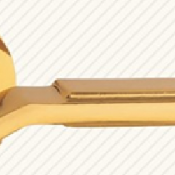 ALUMINUM DOOR HANDLE GOLD  ALUMINUM DOOR HANDLE GOLD