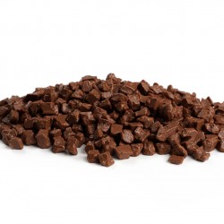 Pieces of milk chocolate 