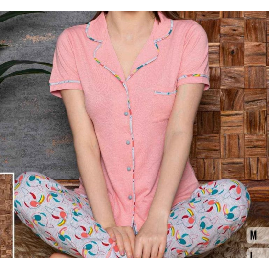 women's cotton summer Colorful Pajama