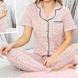 women's cotton summer Colorful Pajama women's cotton summer Colorful Pajama