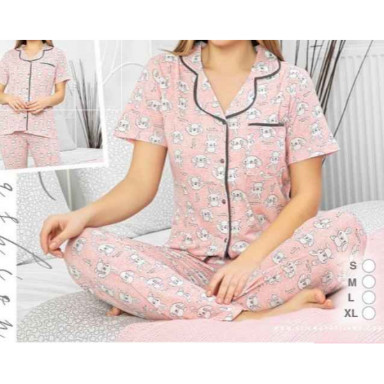 women's cotton summer Colorful Pajama