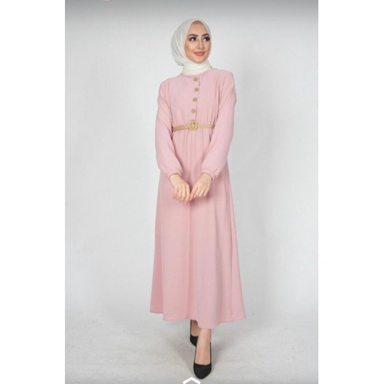 Pink Long Dress 