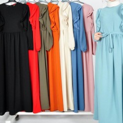 Long Belted Dress  Long Belted Dress