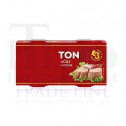 Canned ready-to-eat hot tuna, without additions Canned ready-to-eat hot tuna, without additions