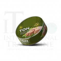 Canned ready-to-eat olive oil tuna, without additions Canned ready-to-eat olive oil tuna, without additions