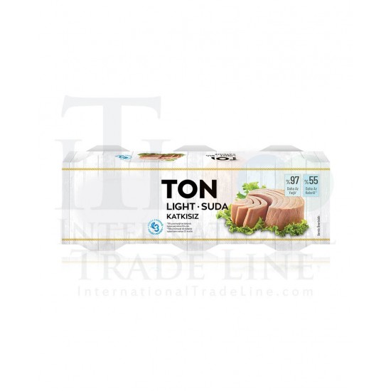 Canned foods ready-to-eat Tuna Lite oil-free