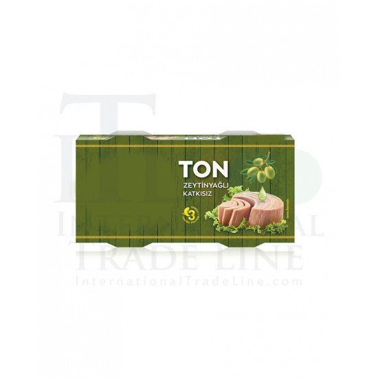 Canned ready-to-eat olive oil tuna, without additions