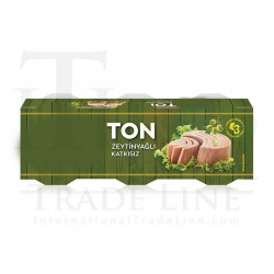 Canned ready-to-eat olive oil tuna, without additions  Canned ready-to-eat olive oil tuna, without additions