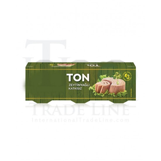  Canned ready-to-eat olive oil tuna, without additions