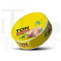 Canned ready-to-eat Economic tuna, without additions Canned ready-to-eat Economic tuna, without additions