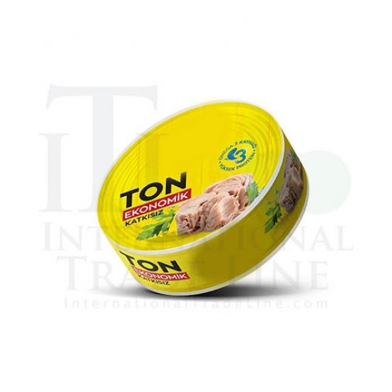 Canned ready-to-eat Economic tuna, without additions