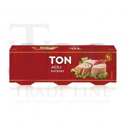 Canned ready-to-eat hot tuna, without additions Canned ready-to-eat hot tuna, without additions
