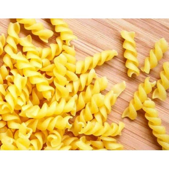 Spiral shaped Pasta