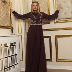 Maroon tulle Dress  Maroon tulle Dress
