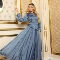 Long Blue Dress  Long Blue Dress