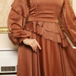 Long Brown Dress  Long Brown Dress