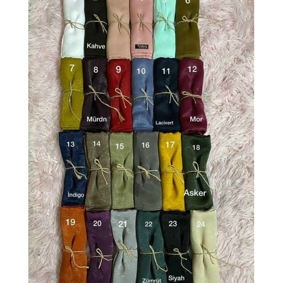 Turkish women scarf in many colors