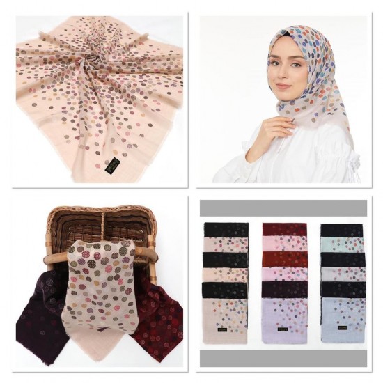 Turkish women scarf in many colors