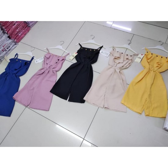  girls' jumpsuits in many colors