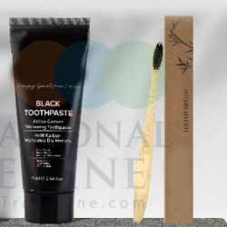 Carbon technology toothpaste with toothbrush Carbon technology toothpaste with toothbrush