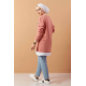 Printed Sweat Tunic Rose Printed Sweat Tunic Rose