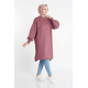 Balloon Sleeve Sport  Milky Rose Tunic