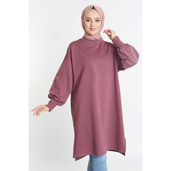 Balloon Sleeve Sport  Milky Rose Tunic