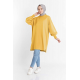 Balloon Sleeve Sport Yellow Tunic 