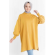 Balloon Sleeve Sport Yellow Tunic 