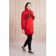 BTS Letter Printed Sports Sweat Red Color