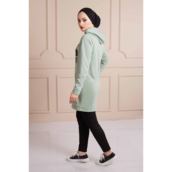 BTS Letter Printed Sports Sweat Mint Color BTS Letter Printed Sports Sweat Mint Color