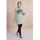 BTS Letter Printed Sports Sweat Mint Color BTS Letter Printed Sports Sweat Mint Color