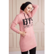 BTS Letter Printed Sports Sweat Pink Color